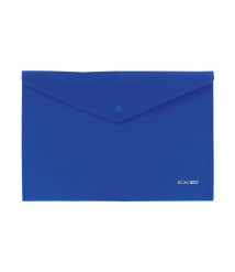 Mapă plic cu buton A4 netransparentă, ECONOMIX, culori asortate